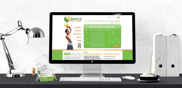 Simply Bond Cleaning Website Design & Development