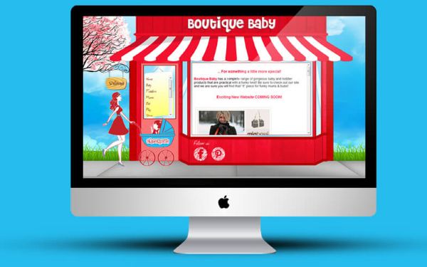 Boutique Baby Website Design & Development