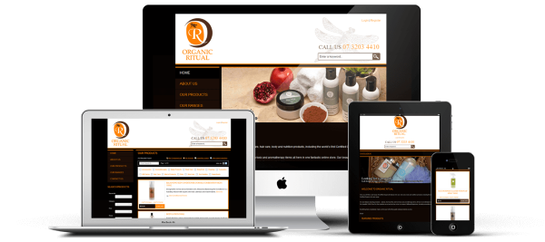 Organic Ritual Shop Website Design & Development