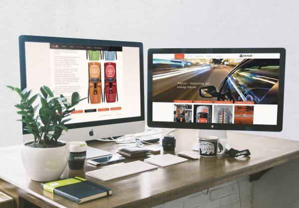 Veefil and Tritium Website Design & Development
