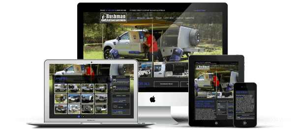 Bushman Canopies Website Design and Development