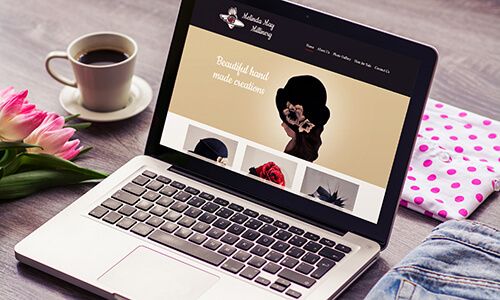 Melinda May Millinery Website Design