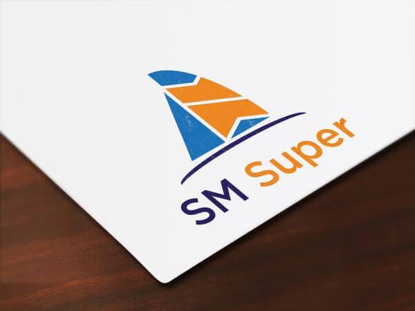 SM Super Financial Logo Design