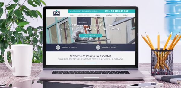 Asbestos Removal Website Design