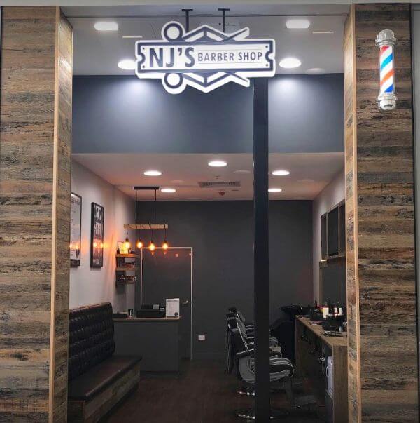 North Brisbane Barber Shop Logo and Business Signage Design