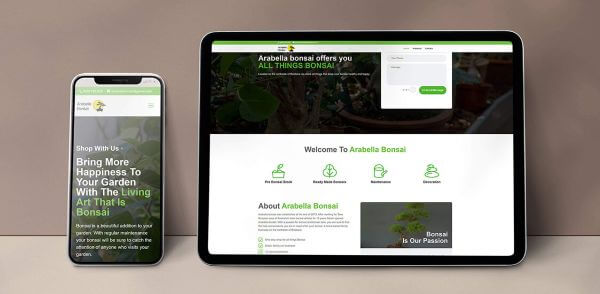 Bonsai Website Design & Development