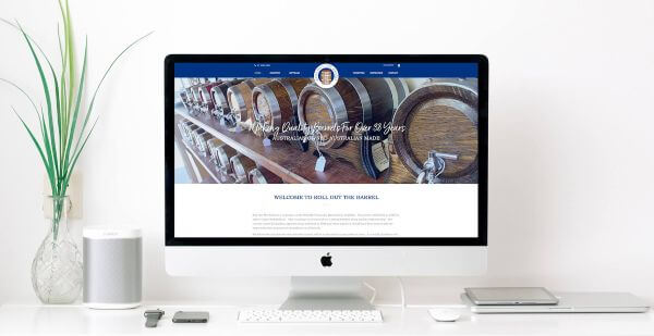 Cooperage Website Design and Development