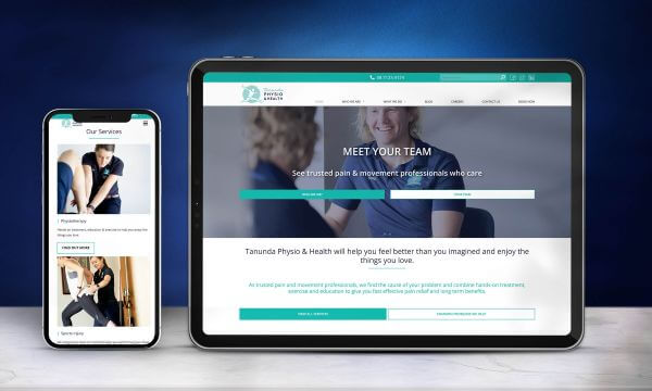 Barossa Valley Physio Web Design