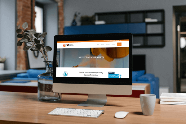 Powder Coating Website Design