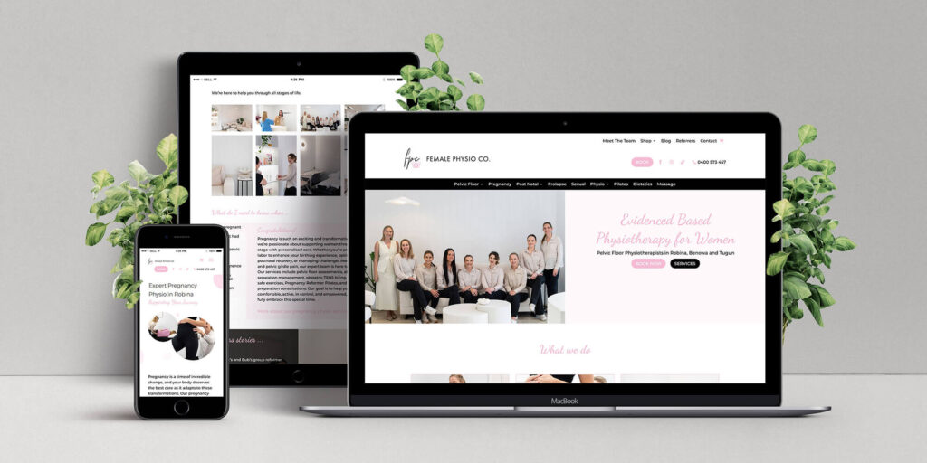 Gold Coast Physiotherapy Website Design