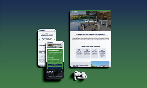 Outdoor Blinds Website Design