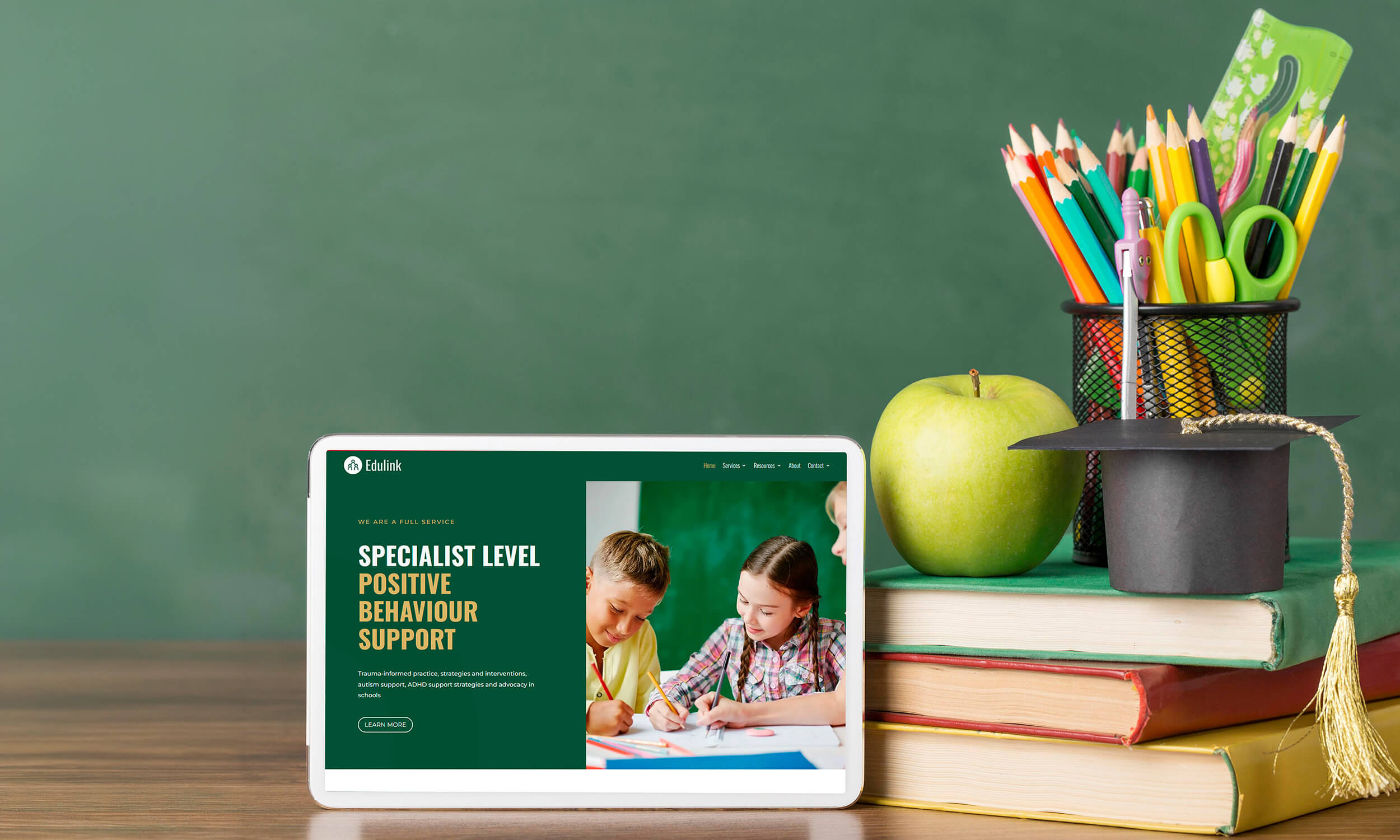 Behaviour Support Service Website Design